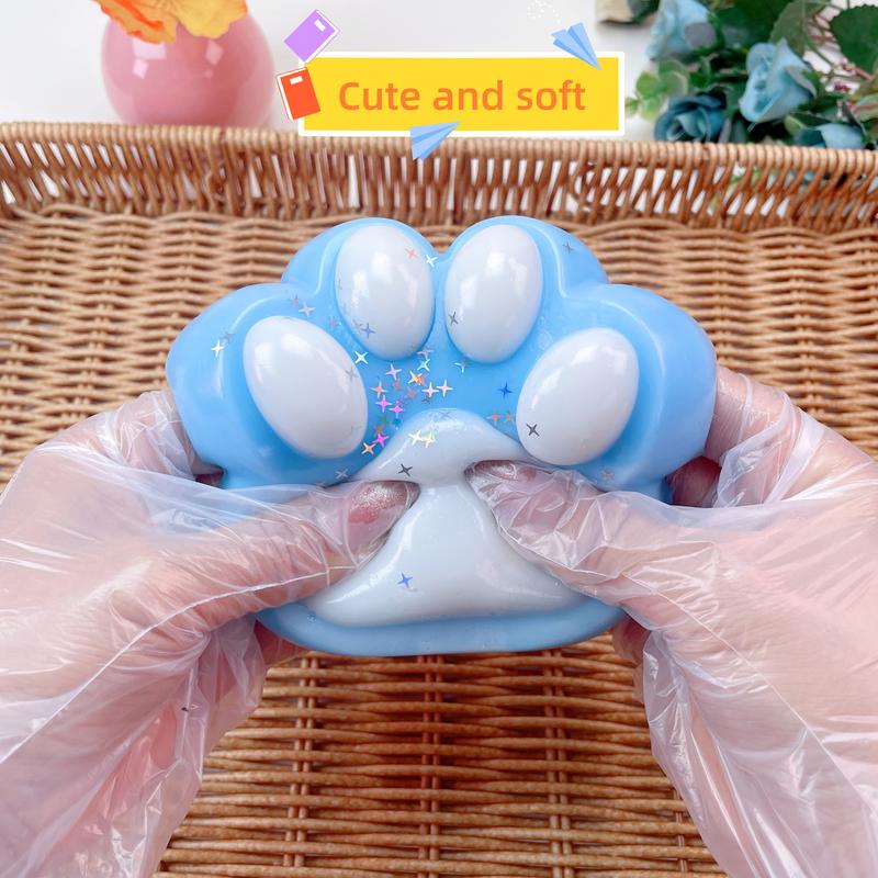 Big Cat Paw ( bigger than hand) Squishy  for Kids&adult, Venting   stress relief , Cat Themed Teenage Gifts Trendy Stuff Handmade quirky