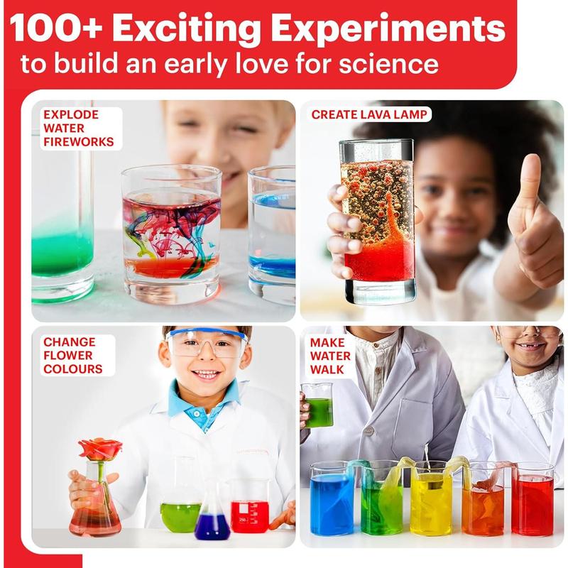 Doctor Jupiter My First Science Kit For Kids Ages 4-5-6-7-8| Birthday Gift Ideas For 4-8 Year Old Boys &Amp; Girls| Toy Stem Kit With 100+ Experiments| Learning &Amp; Educational, Preschool Activities