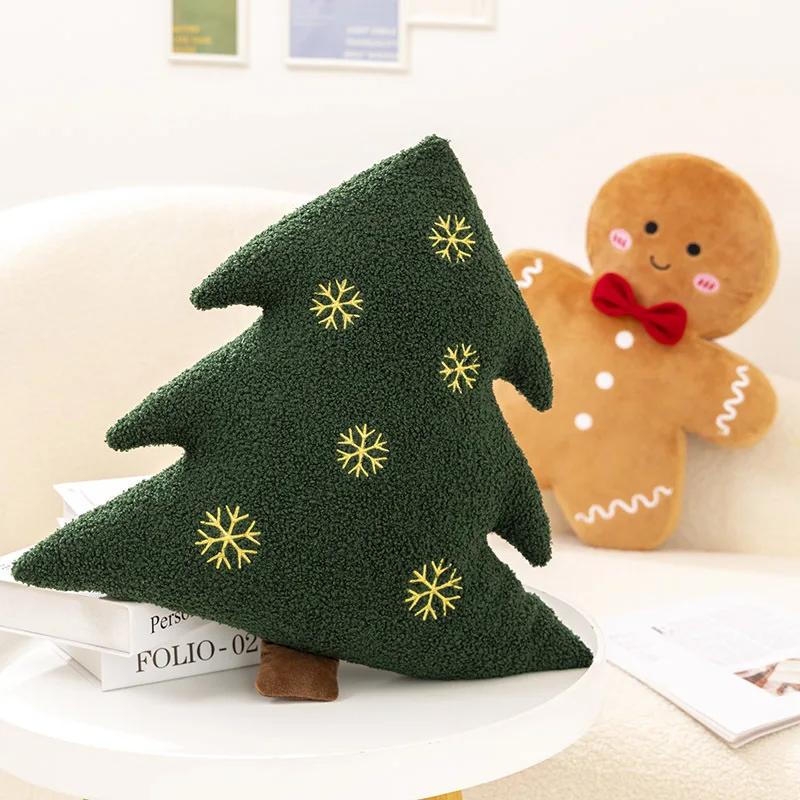 15cm Adorable Ginger Bread Plush Toy Stuffed Gingerbread Man Cushion Christmas Tree House Xmas Decor Kid Soft Exquisite Gifts