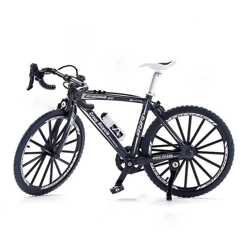 Mini Alloy Simulation Bicycle Model Ornament, Detailed Racing Toy with Realistic Design, Perfect for Easter, and Christmas Gift Collection