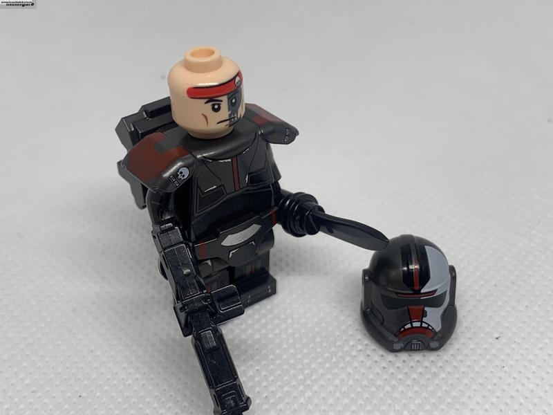 Bad Batch Minifigures Star Clone Wars Clone Trooper Hunter Wrecker Tech Echo Crosshair