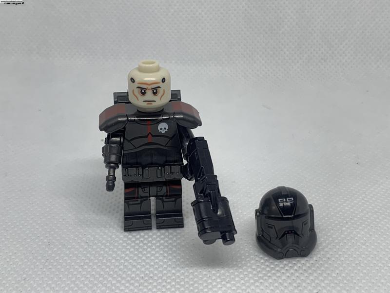 Bad Batch Minifigures Star Clone Wars Clone Trooper Hunter Wrecker Tech Echo Crosshair