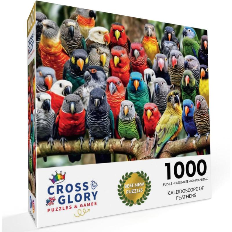 1000 Piece Jigsaw Puzzle for Adults | Unique Bird Artwork | Best Challenging Puzzles for Cognitive Workout