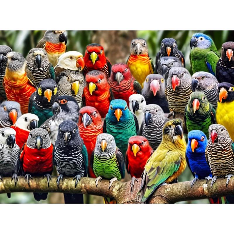 1000 Piece Jigsaw Puzzle for Adults | Unique Bird Artwork | Best Challenging Puzzles for Cognitive Workout