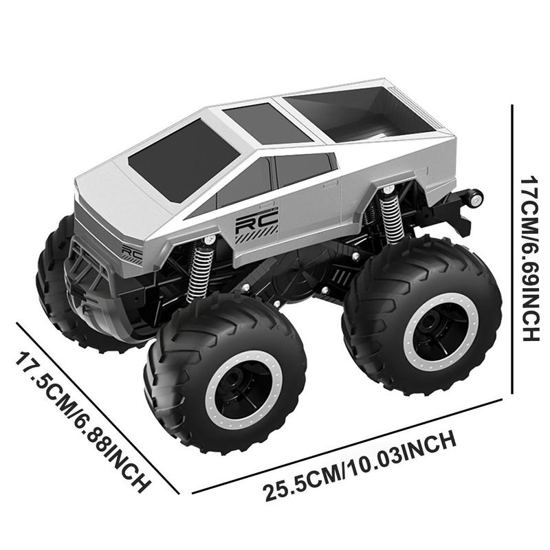 1:16 Waterproof Remote Control Car, 4WD Remote Control Off-road Pickup Truck, Outdoor Toy Vehicle, Birthday Gift for Kids