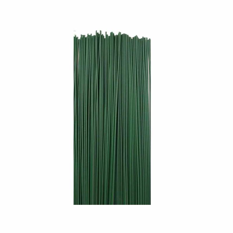 200 PCS Floral Stem Wire Flower Arrangements and DIY Crafts,Dark Green,Floral Wire for Florist Flower Arrangement 16 Inches