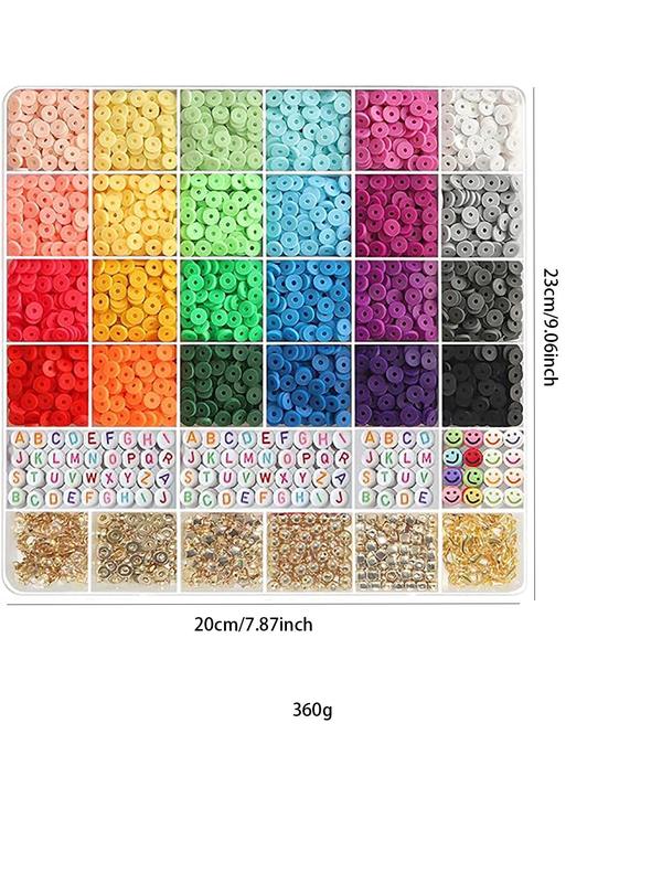 24 Color Beaded Kit, DIY Beaded Kit for Bracelet Making, DIY Jewelry Making Supplies for Women & Teenager