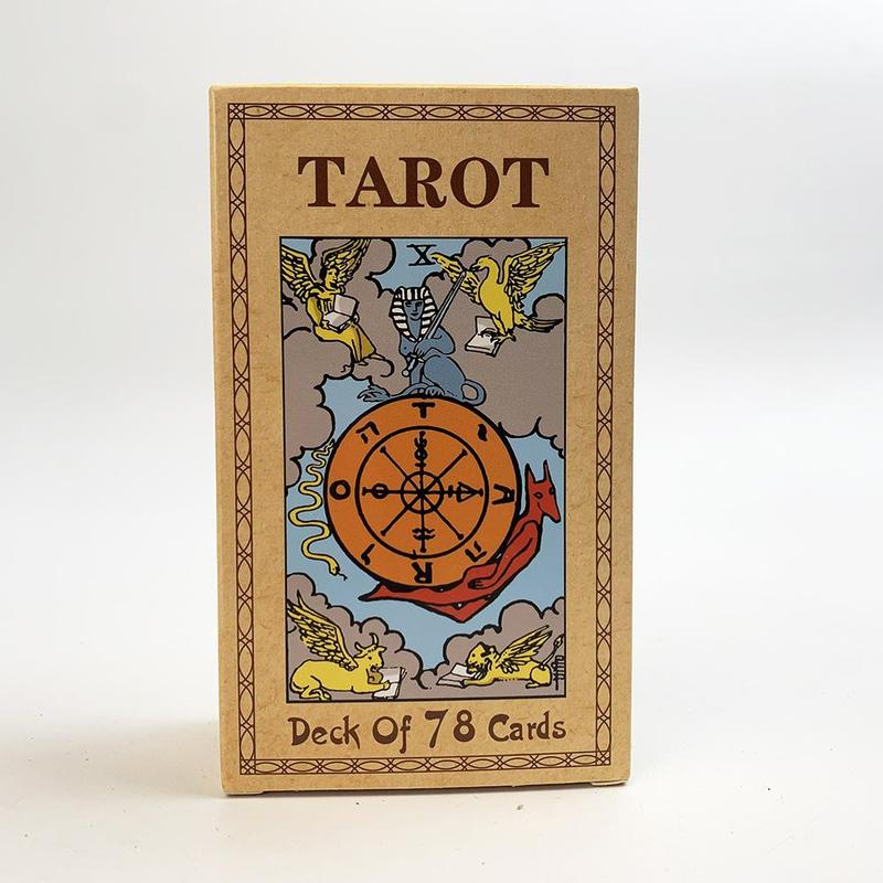 The Original Tarot Cards Deck with Guide Book for Beginners, Improved Alternative to Rider Waite Tarot Deck