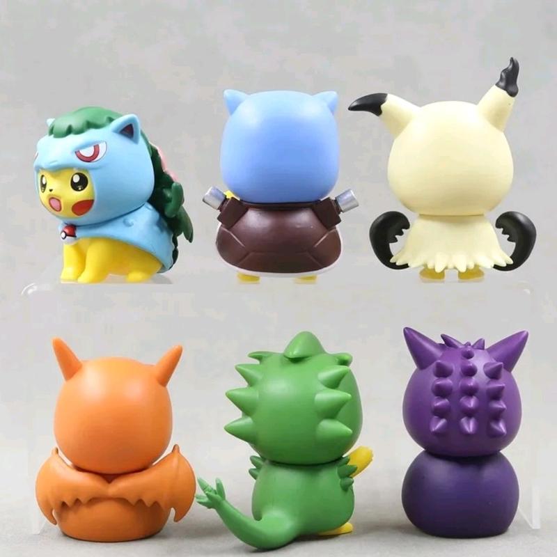 Pokemon Pikachu Cosplay Figures 3.5 Inch Vinyl