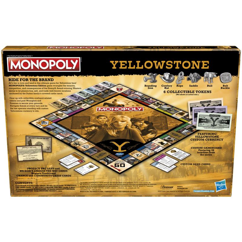 Yellowstone Edition Board Game for Teens and Adults, Ages 16 and Up - Explore the Wild West with Family and Friends