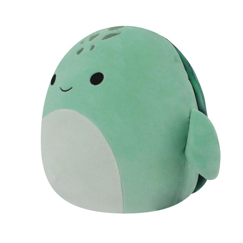 Squishmallows Original FlipAMallows, 12-Inch Odile Grey Seal and Cole Teal Turtle, Collectible Plush Toy, Ultrasoft, High-quality,