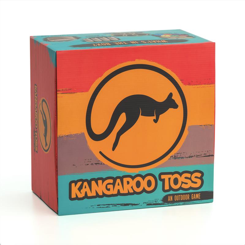 KANGAROO TOSS: Official Set - Outdoor Games-Beach Toys-Yard Games-Backyard Games-Lawn Games-Camping-Ladder Toss-Bocce-Cornhole- for Adults and Family