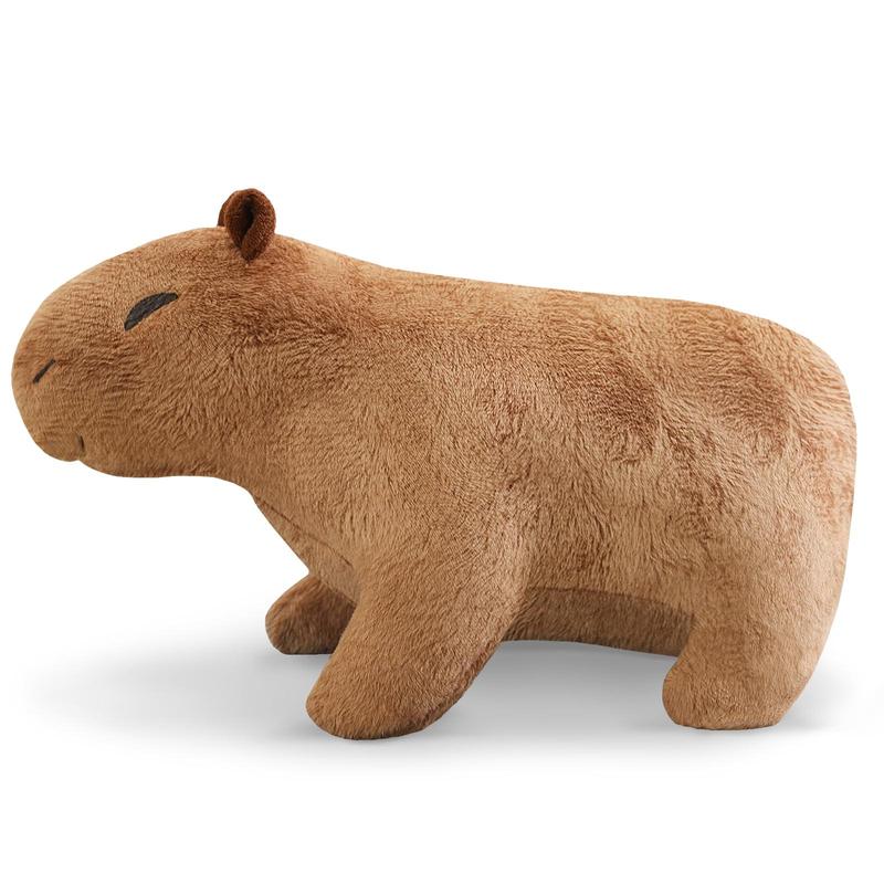 Capybara Design Plush Toy, Cute Stuffed Animal Plushie, Soft and Comfy Plush Pillow for Kids and Adults, Lovely Pillow Cushion, Cute Gifts for Children,  Birthday Gifts