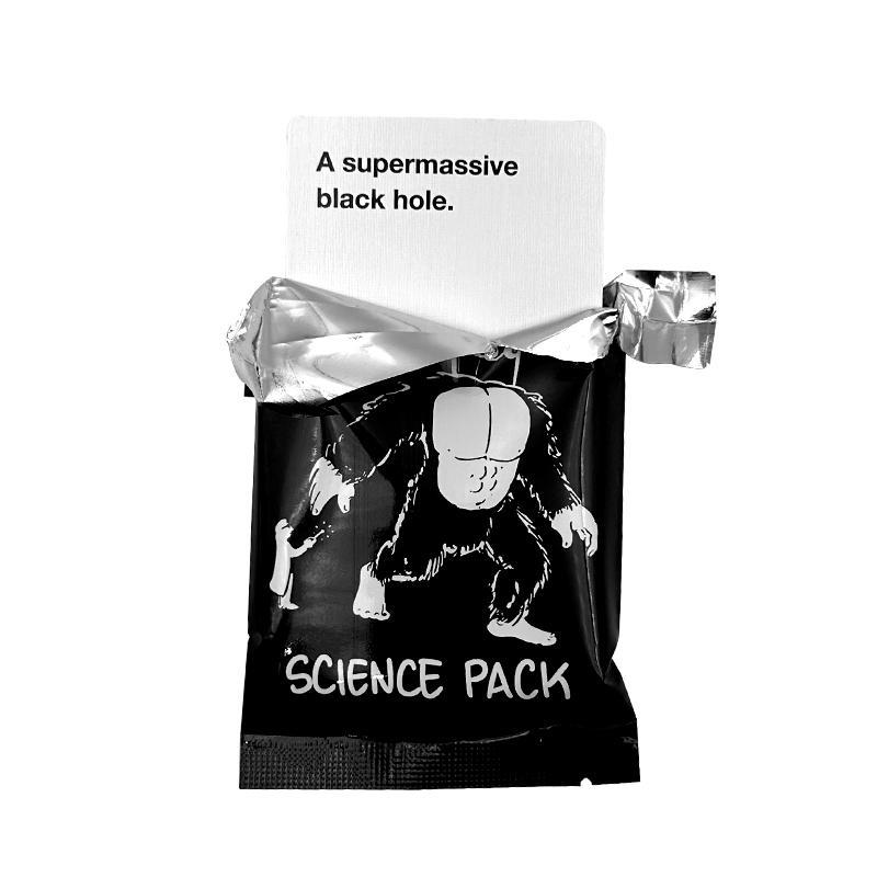 Seasons Greetings Pack Science Pack, 1 Bag Cards Against Humanity, Mini Expansion Pack, Funny Card Game for Festival Party Christmas Toy Gift