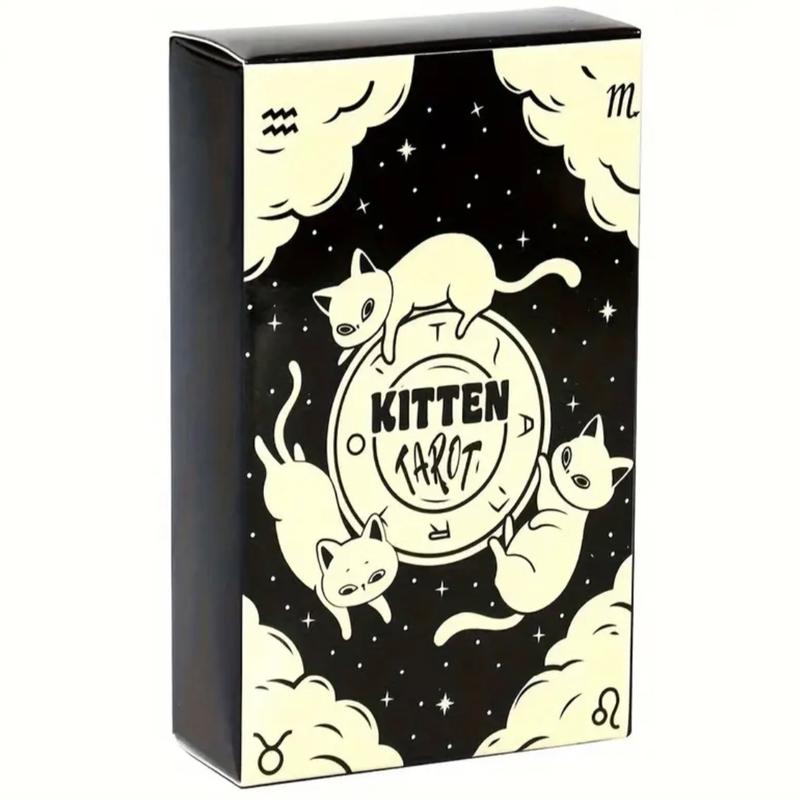 78 piece Kitten tarot cards deck