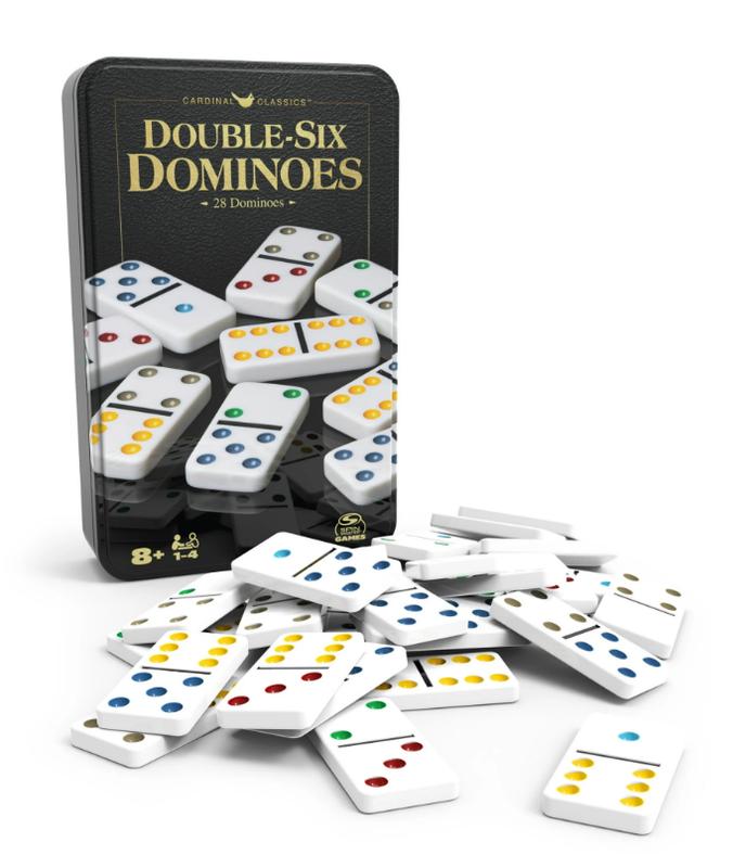 #Game best Double Six Dominoes Set in Storage Tin, for Ages 8+ #fast #delivery