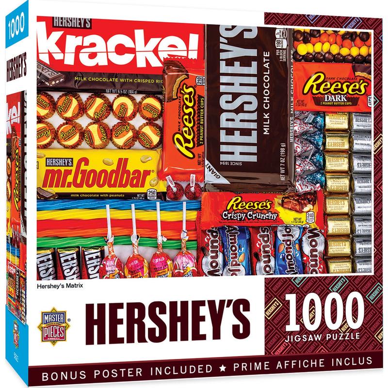 MasterPieces - Hershey's Matrix - 1000 Piece Jigsaw Puzzle