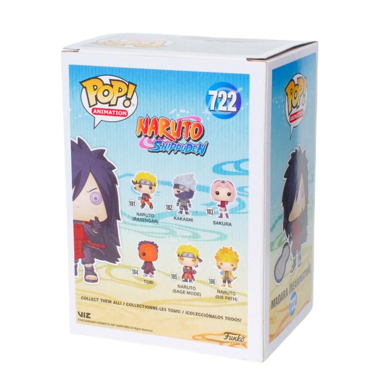 Funko Pop! Animation: Naruto Shippuden - Madara #722，Funko Special Edition，with Clear Pop Protector