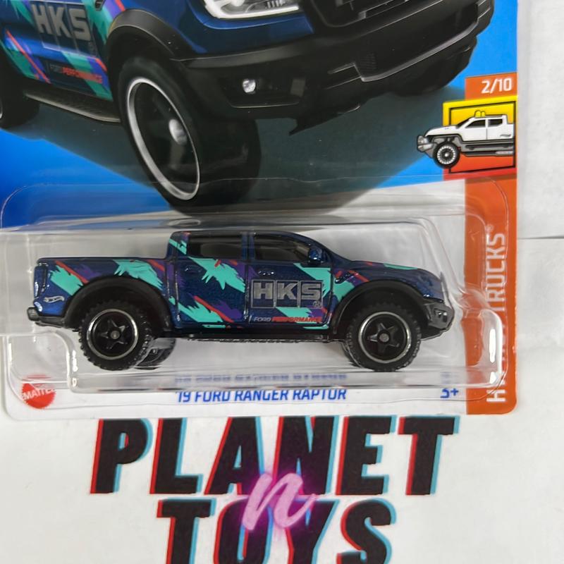 Hot wheels 19 ford ranger raptor diecast car - scale 1:64