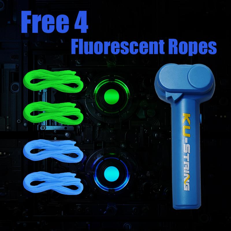 Luminous rope toy, children,string shooter