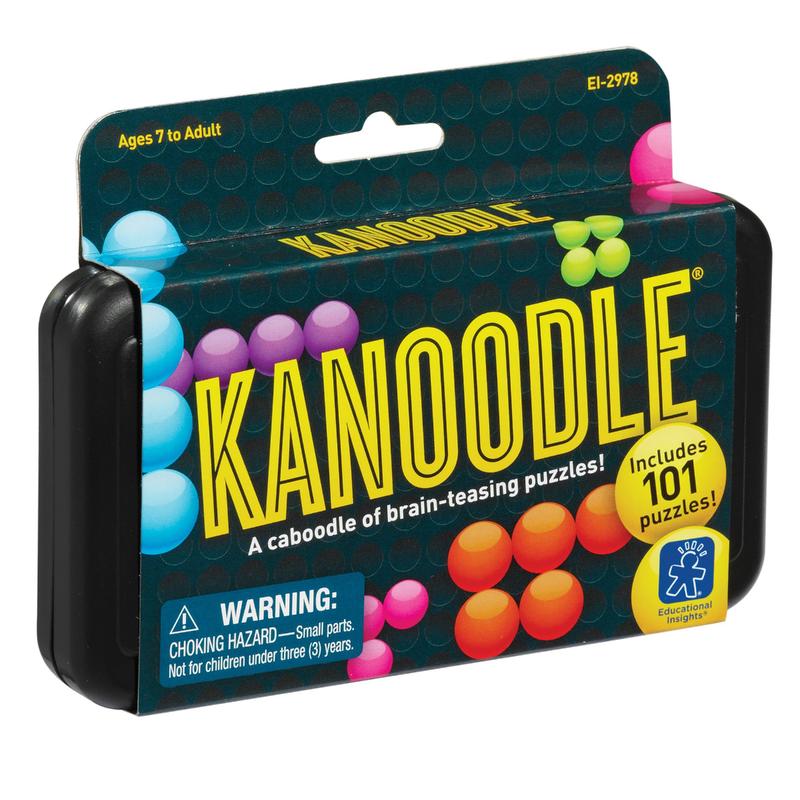 Educational Insights Kanoodle 3D Brain Teaser Puzzle Game, Featuring 200 Challenges, Easter Basket Stuffer, Gift for Ages 7+