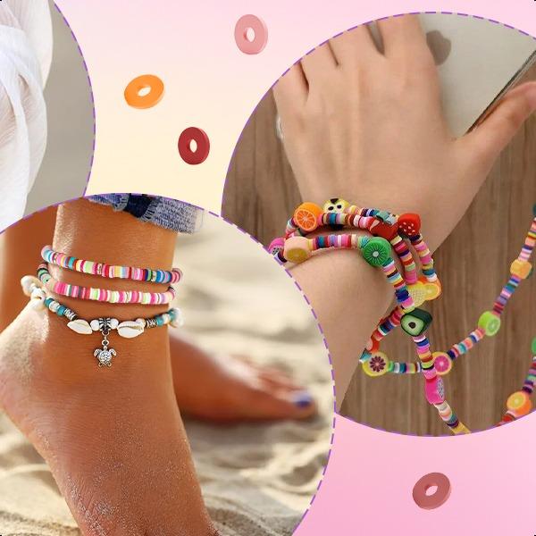 5300 Clay Beads Bracelet Making Kit  – Christmas Craft Gift for Girls, Arts & Crafts , Fun Birthday Gift