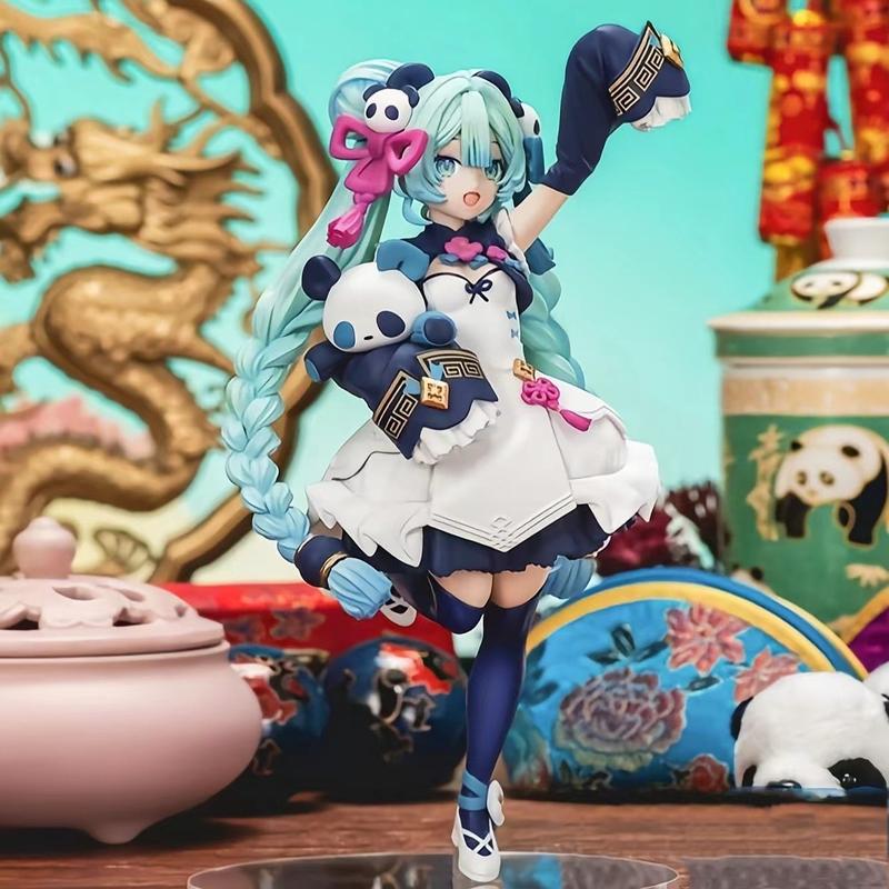 New China Panda Hatsune Miku Handmade Static Landscape Products Handmade Model Ornaments