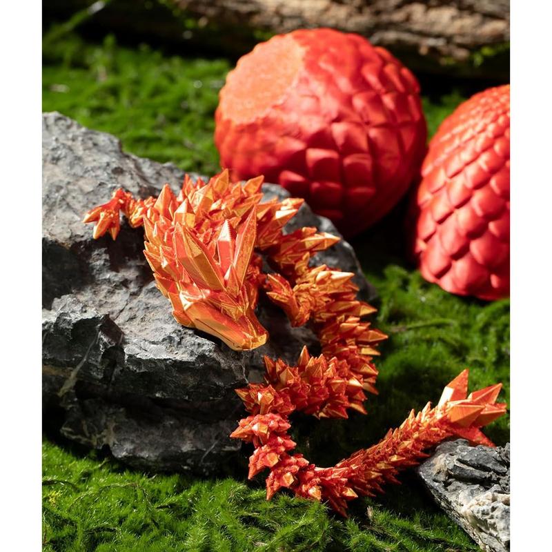 Dragon egg, 3D printed articulated dragon, dragon egg with dragon inside, dragon toy, 3D printed dragon egg toy, suitable for boys and girls toys gifts