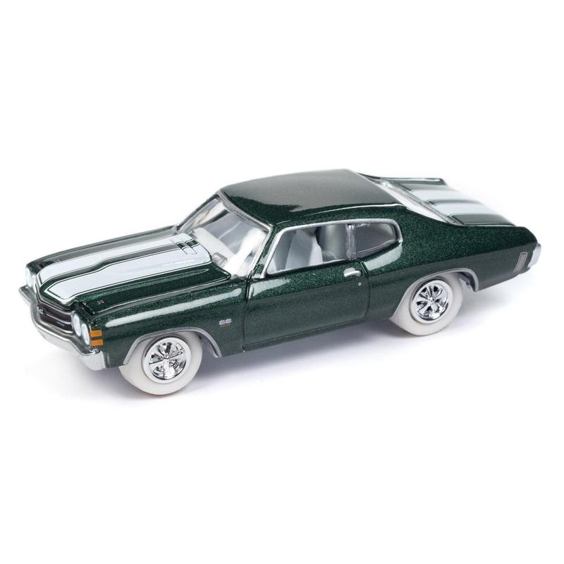 1970 Chevy Chevelle SS John Wick Forest Green Poly Johnny Lightning