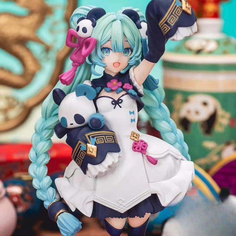 New China Panda Hatsune Miku Handmade Static Landscape Products Handmade Model Ornaments