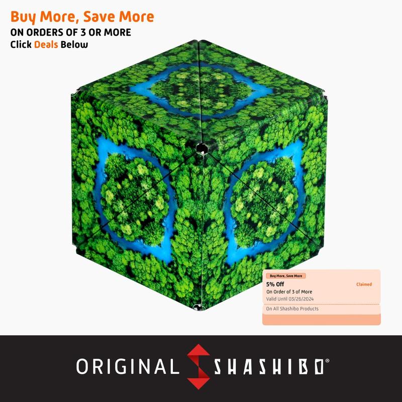 Wild Series - Shashibo Magnetic Puzzle Cubes