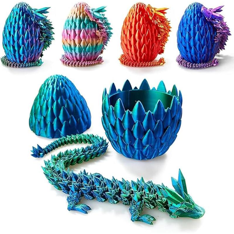 Dragon egg, 3D printed articulated dragon, dragon egg with dragon inside, dragon toy, 3D printed dragon egg toy, suitable for boys and girls toys gifts