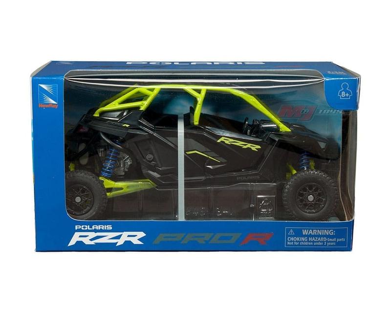 New Ray 1:18 Polaris RZR Pro R Black with Lime Green