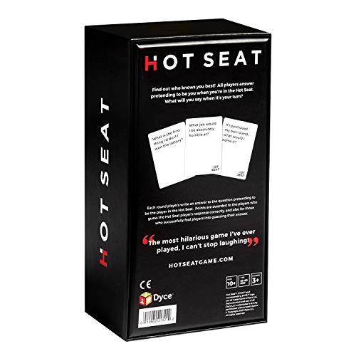 HOT SEAT Party Game - The Family Card Game That's All About You - for Kids, Tweens, Teens, College Students, Adults and Families - Perfect for Fun Parties and Board Games Night with Your Group