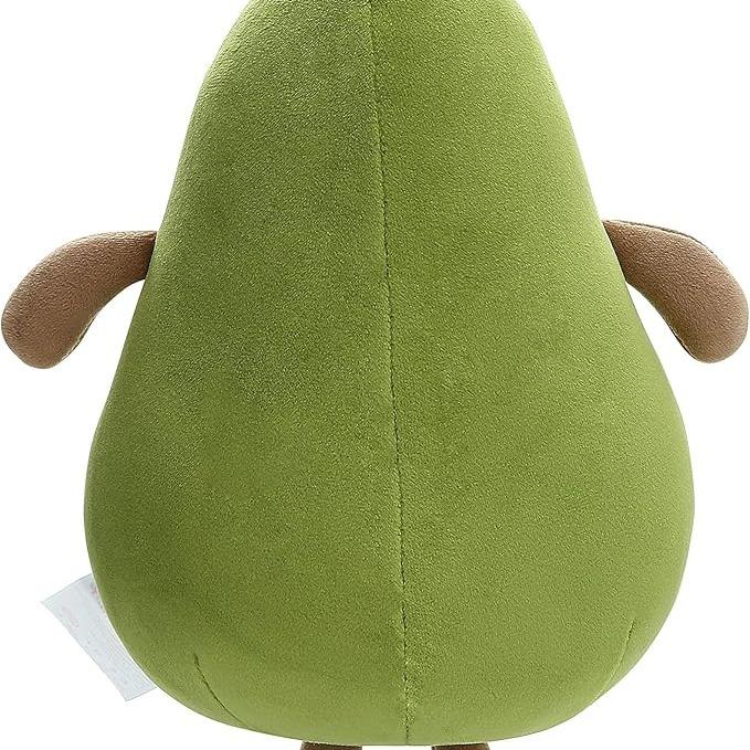 Niuniu Daddy Avocado Stuffed Animal 11.5 inch Plushies Squishy Snuggle Plush Toys Soft Kawaii Food Shaped Plushie Fruit Series Hugging Pillow for Kids Toddlers Teen