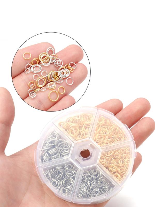 5 6 8mm Jump Ring Set, Open Jump Ring, Jewelry Making Supplies, DIY Jewelry Accessories for Bracelet Necklace Earrings Making