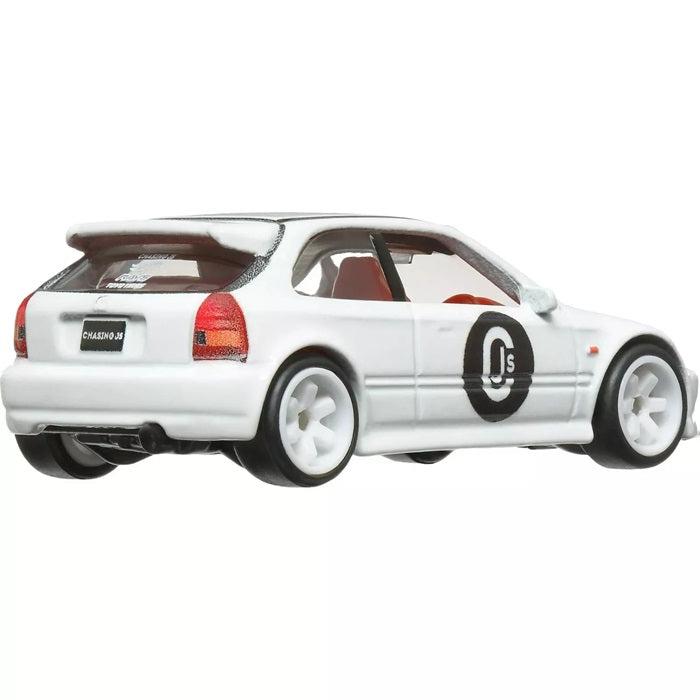 Hot Wheels Premium Boulevard '99 Honda Civic Type R (EK9) 1:64 Die-cast Car with Card Protector