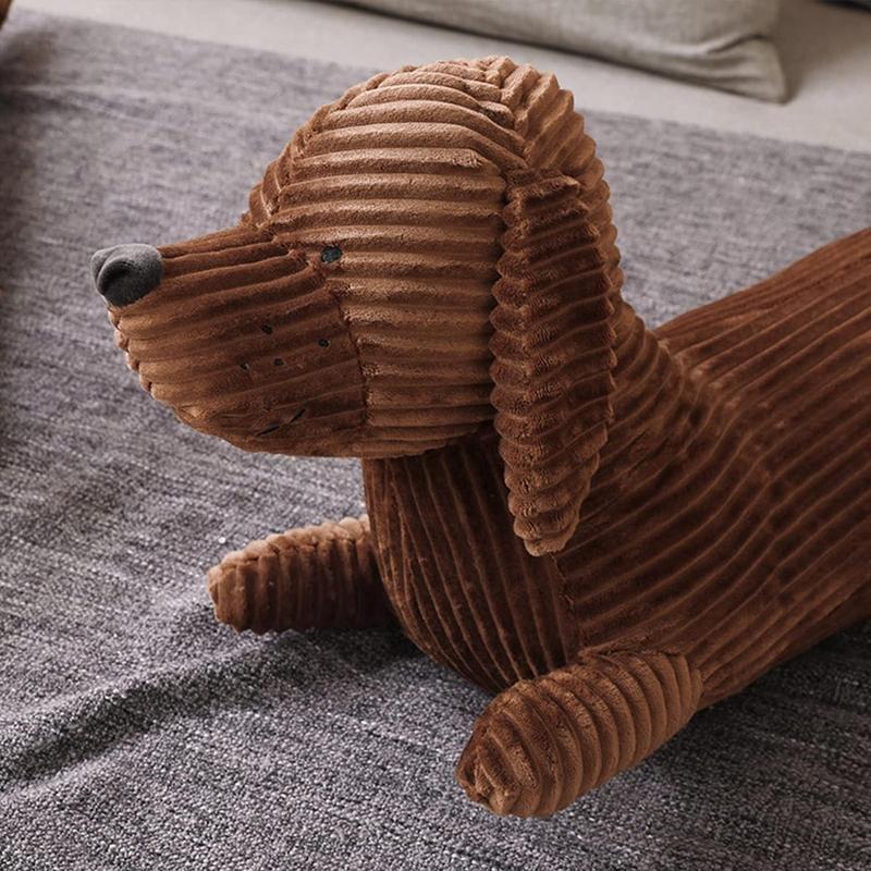 Cute Long Dog Shaped Plush Toy, Stuffed Animal Pillow, Soft & Comfy Plush Cushion for Sofa, Bed, Sofa, Office, Car, Home Decor, Christmas Gift