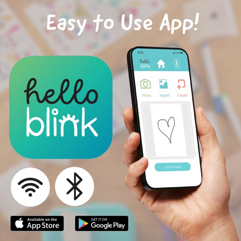 Hello Blink Sticker Maker – Create Your Own Stickers – Craft Aged 8+ from Ceaco!