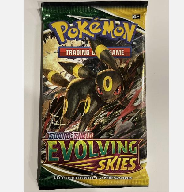 10 Packs Pokémon TCG XY: Evolving Skies - Collection Game