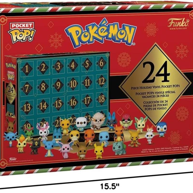 Advent Calendar Pokemon 24 Bag Mystery Box