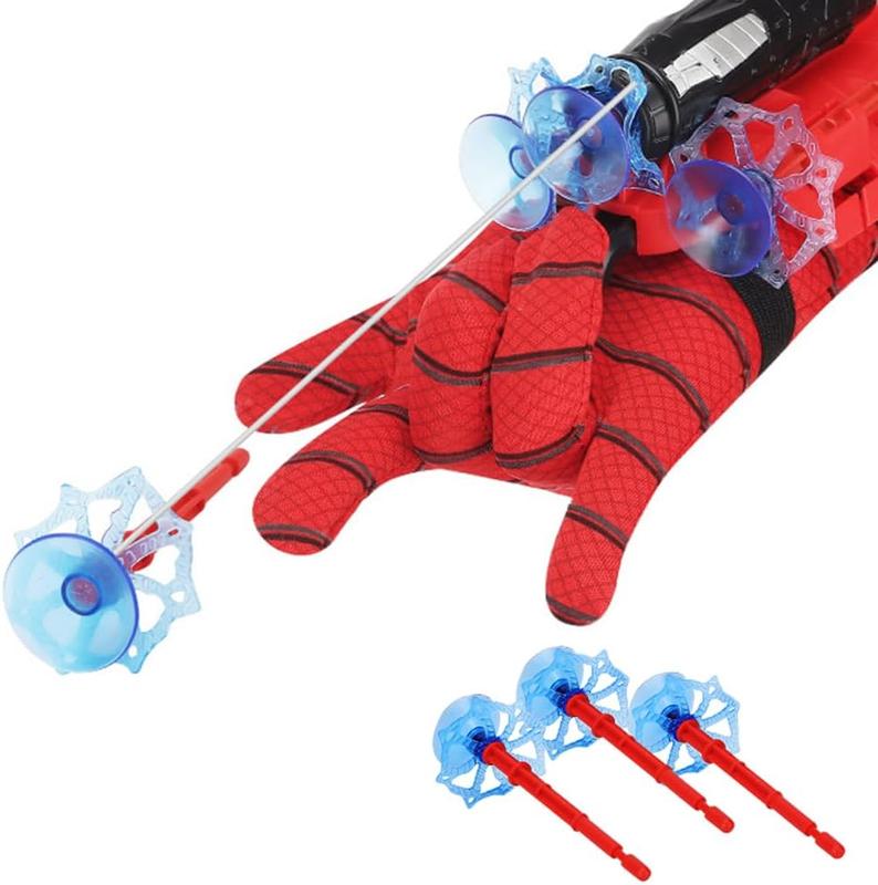 [CHRISTMAS BLOWOUT] Spider Web Shooters, Superhero Wrist Launcher Toy, Funny Children Educational Toys, Superheroes Cosplay Gift